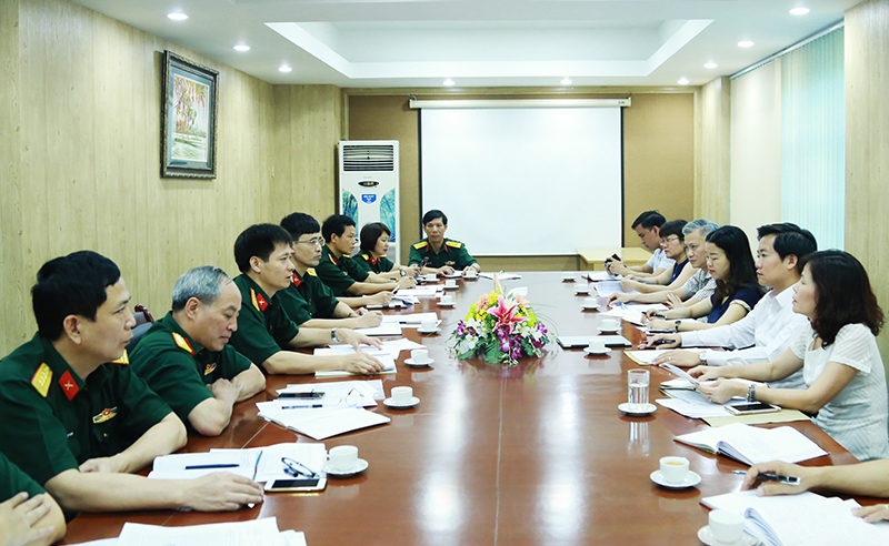 Toàn cảnh buổi làm việc